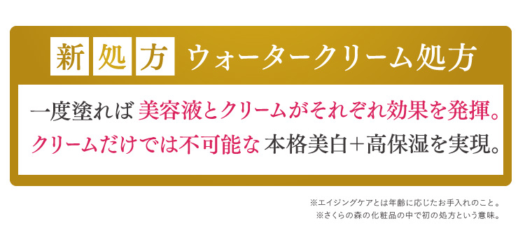 新処方オールインワンクリーム