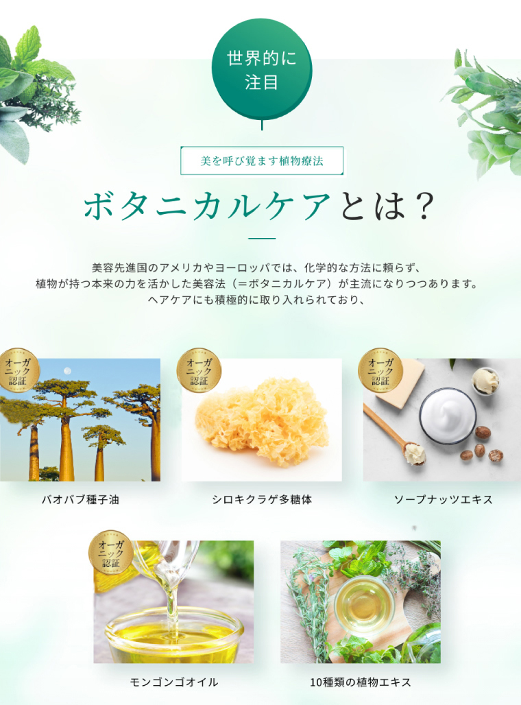 美を呼び覚ます植物療法。ボタニカルケアとは