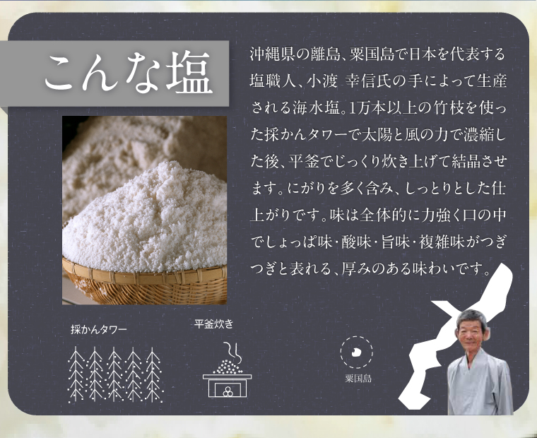 粟国島は、沖縄県慶良間諸島のさらに北西にある説会の孤島、周囲12.8キロメートルの小さな島です。