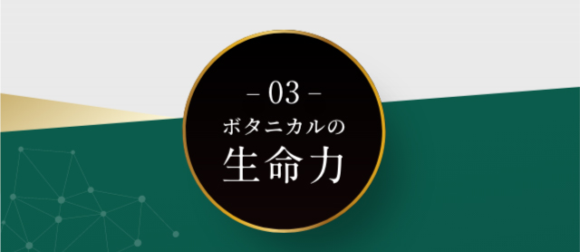 3.ボタニカルの生命力