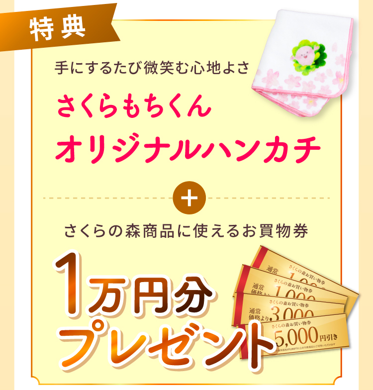 もちグッズ特典