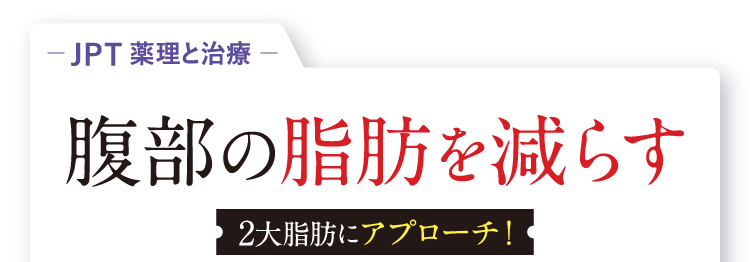 腹部の脂肪を減らす
