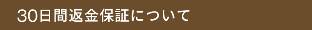 30日間返金保証