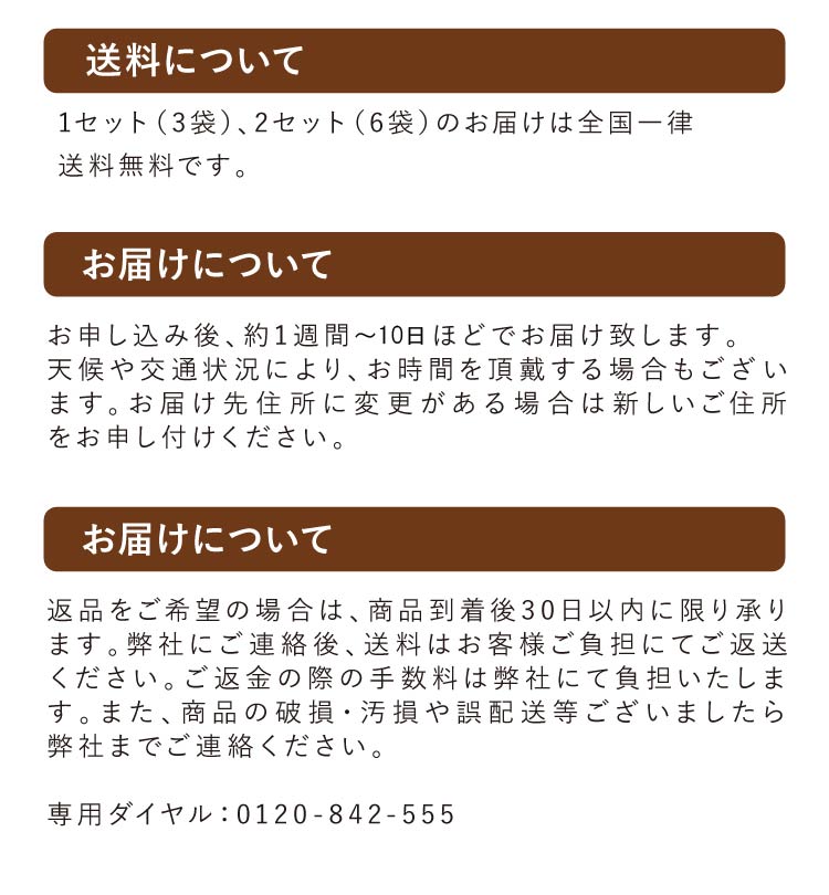送料・お届けについて