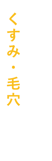 くすみ・毛穴