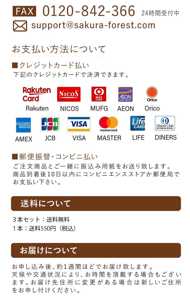 送料・お届けについて